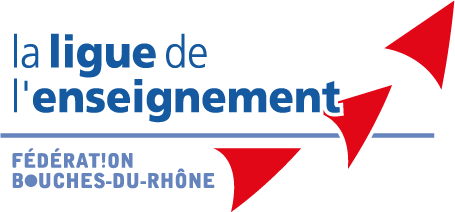 Logo Ligue de l'enseignement - Fédération des Bouches-du-Rhône