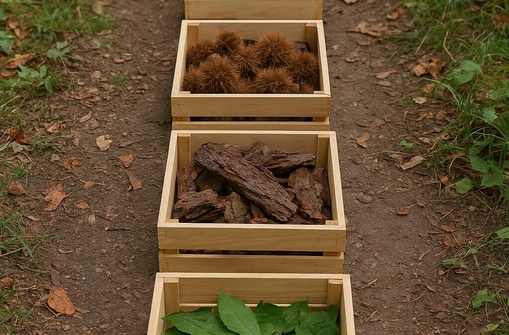 Le sentier sensoriel miniature