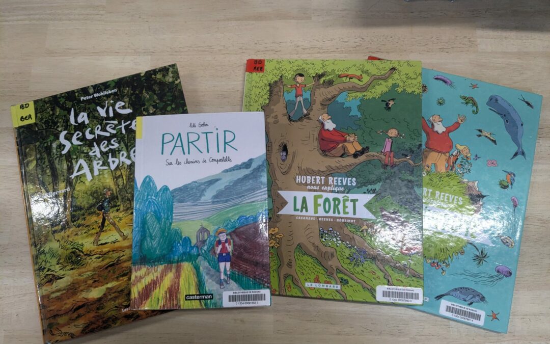 Se promener sans bouger, découvrir la nature en&nbsp;BD