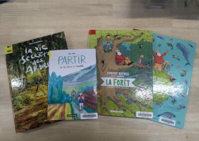 Se promener sans bouger, découvrir la nature en BD