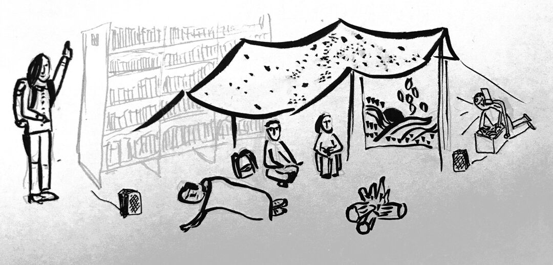 SOUS LA COUVERTURE AUX ÉTOILES